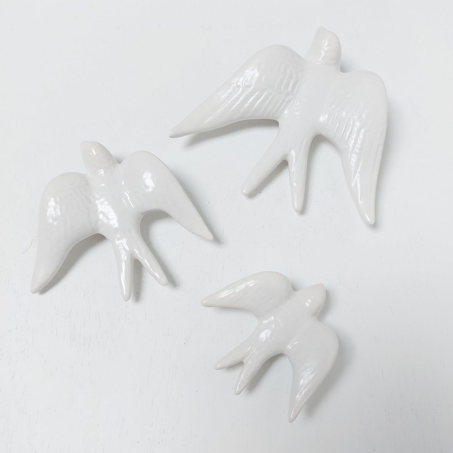Portuguese Swallows Satin White