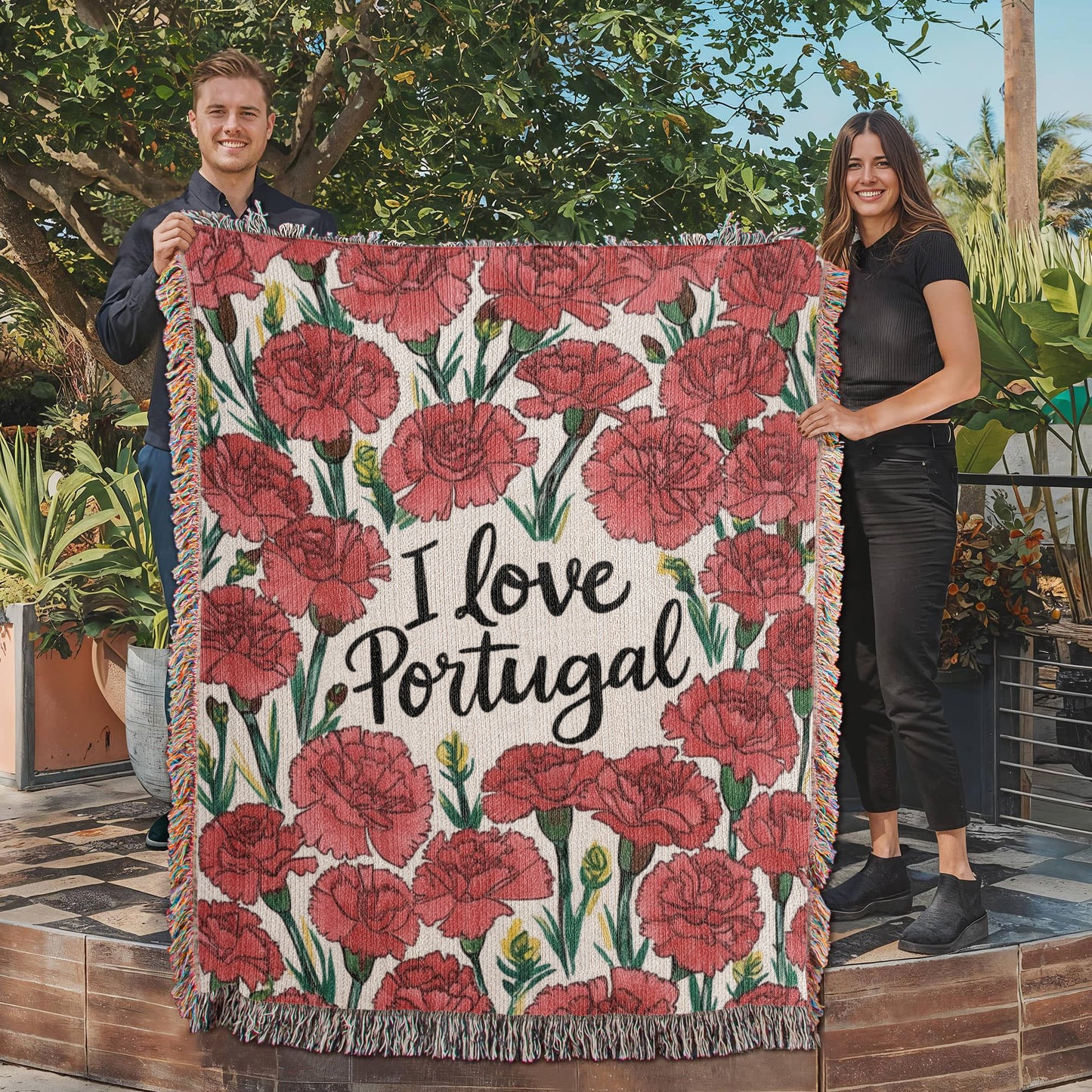 Portuguese 25th April Blanket