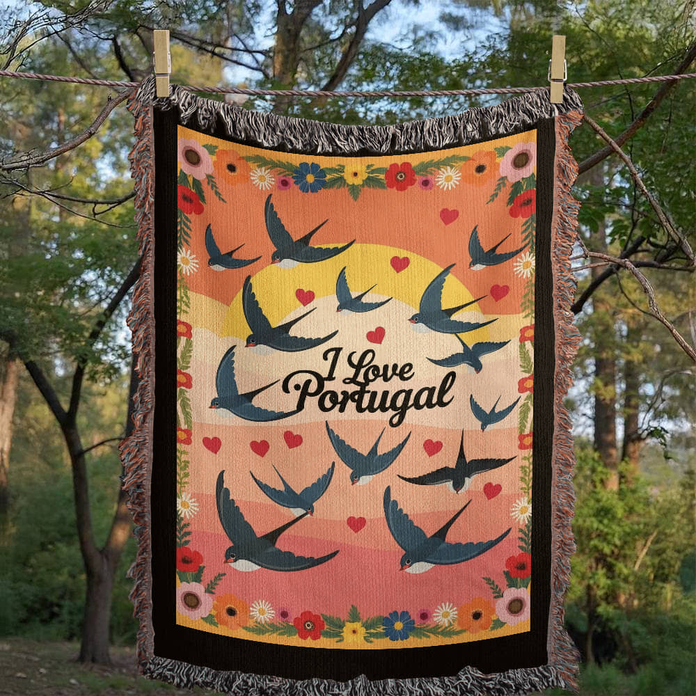 Portuguese Swallows Blanket