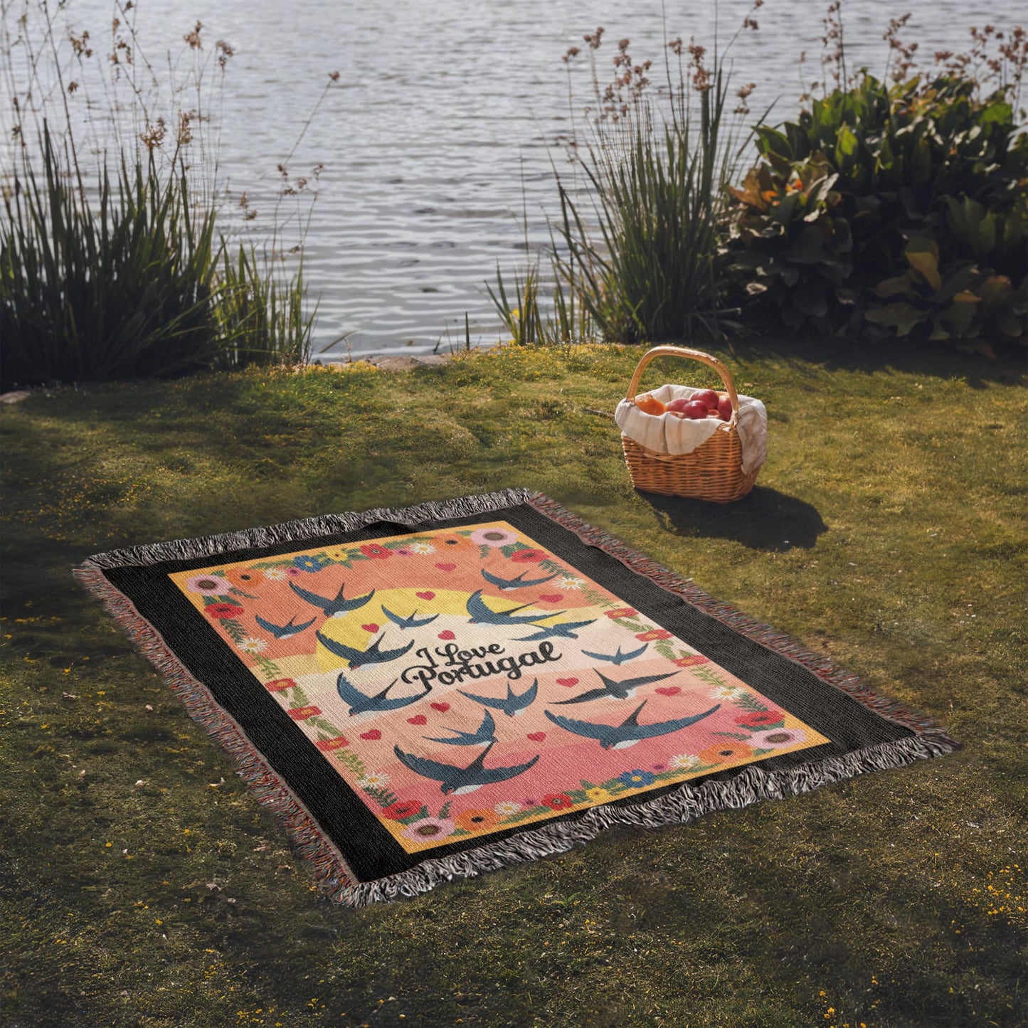 Portuguese Swallows Blanket