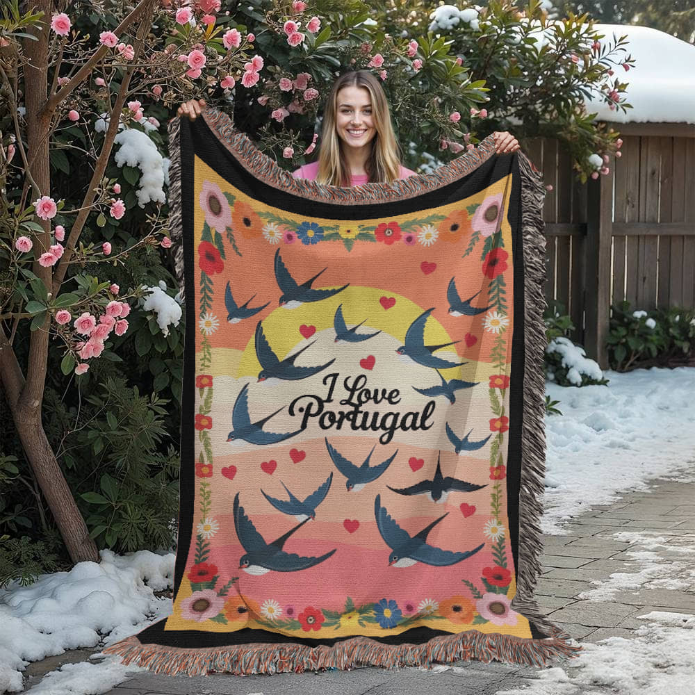 Portuguese Swallows Blanket