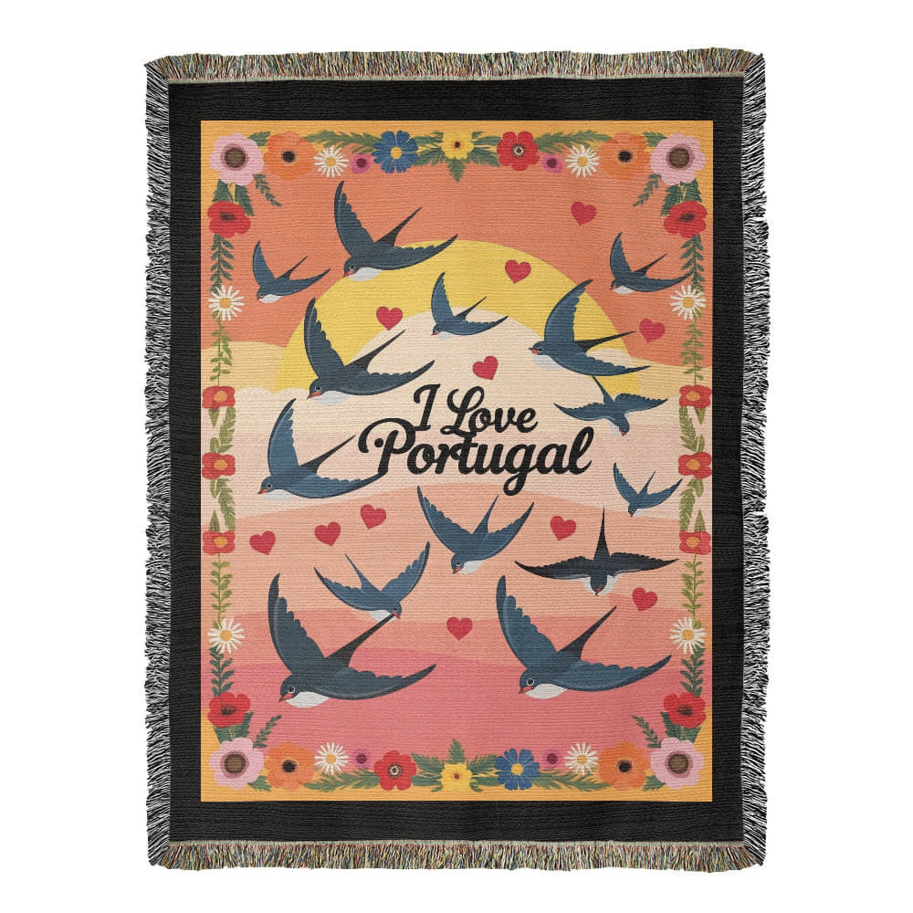 Portuguese Swallows Blanket
