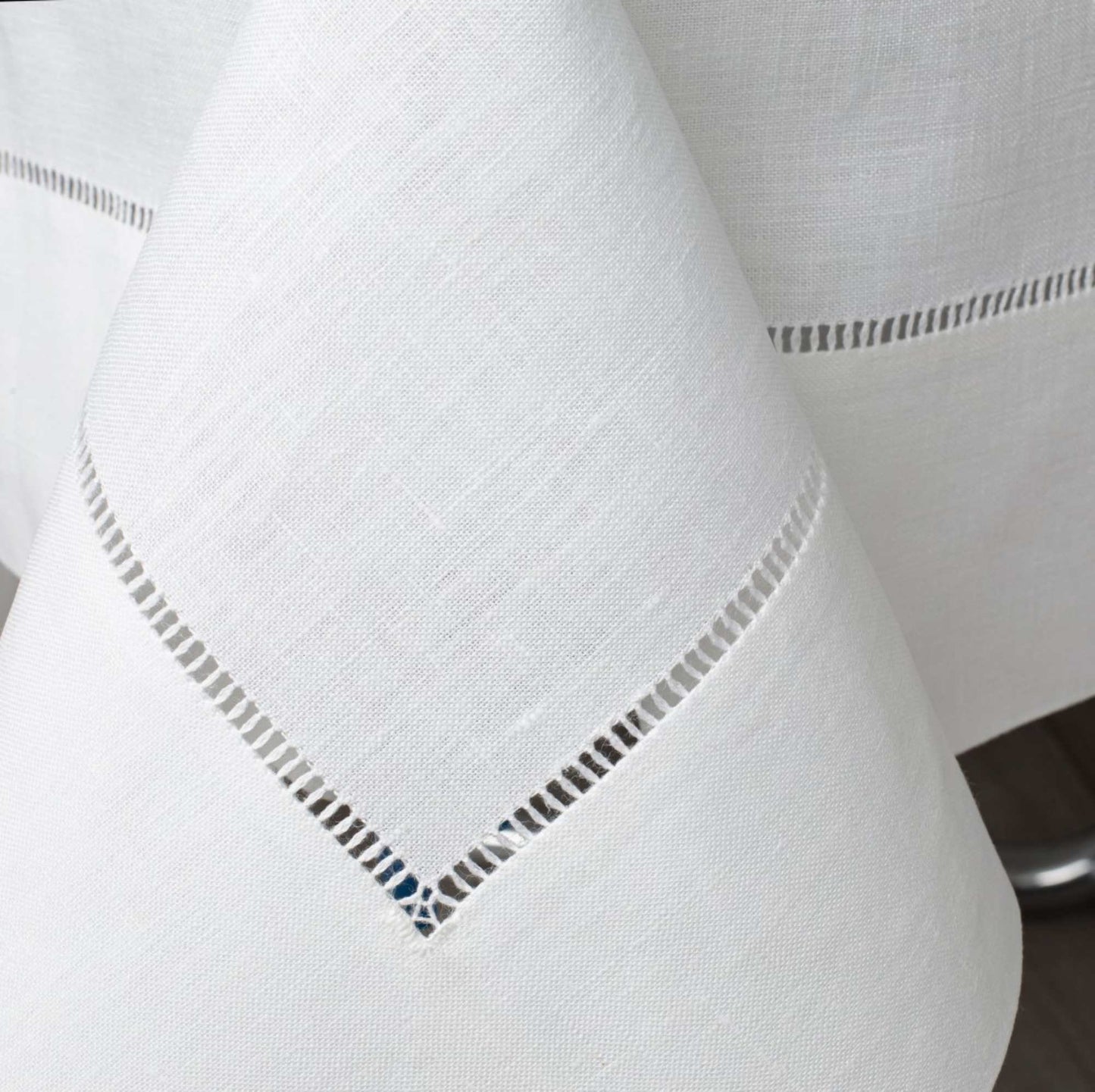 Handmade Portuguese Linen Tablecloth, Luxury Dining Table Decor