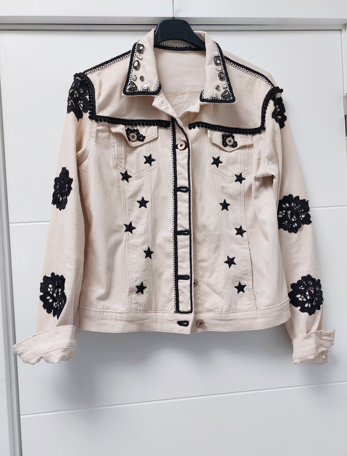 Custom jacket, Embroidered jacket, Personalized denim jacket, Custom denim jackets