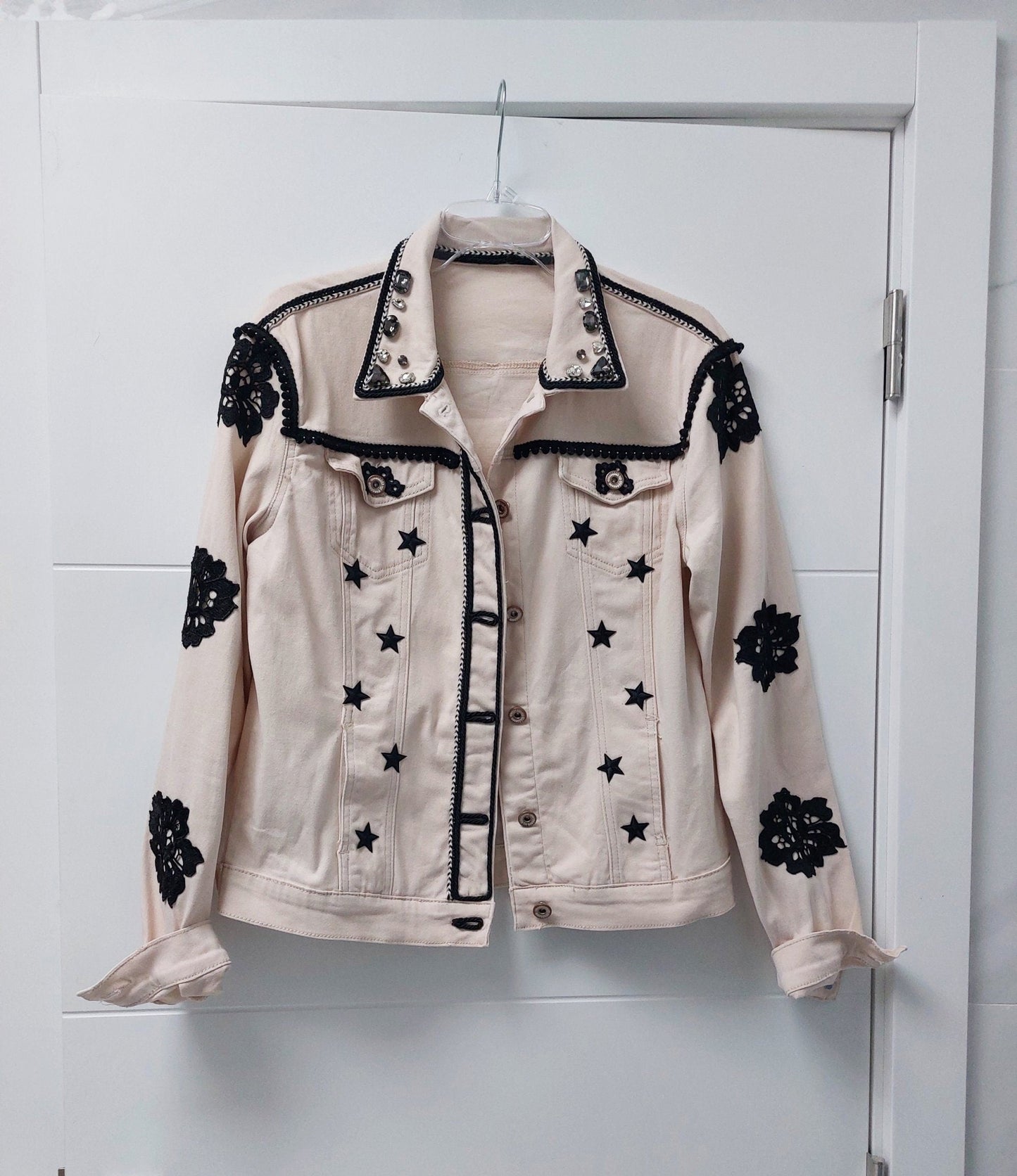 Custom jacket, Embroidered jacket, Personalized denim jacket, Custom denim jackets