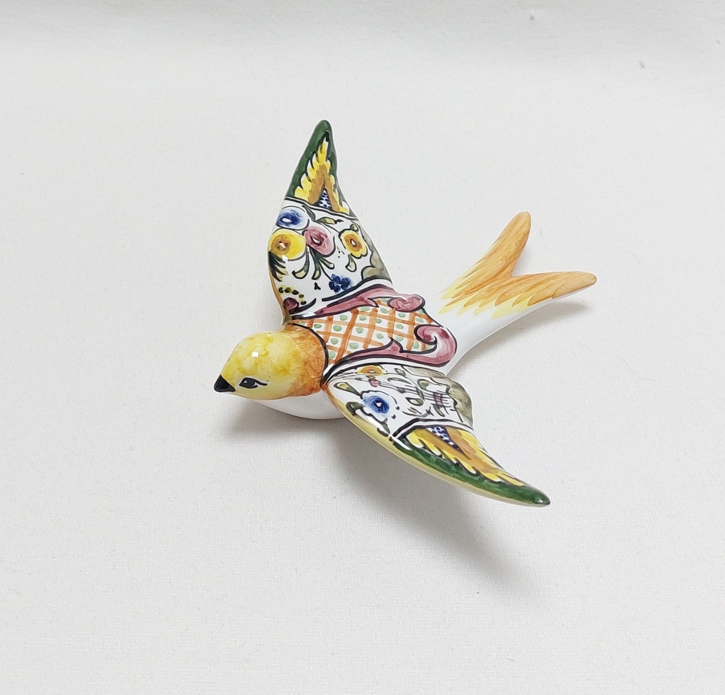 Ceramic Swallows Rose pack 3