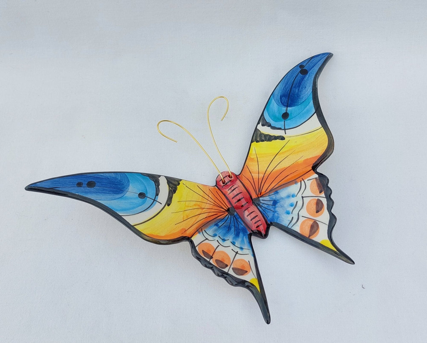 Ceramic Butterfly | Decorative Butterfly | Hand painted ceramic butterfly| Butterfly wall decoration