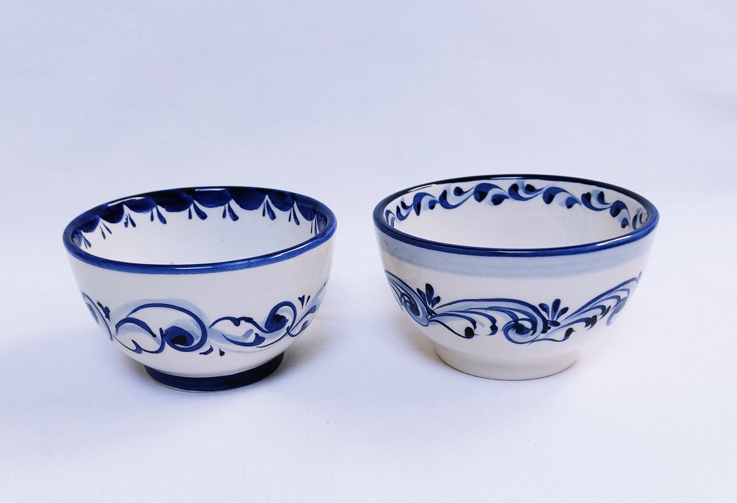 Set of 2 Sushi Soy Sauce bowl, Sauce bowl, Ceramic bowl for sauce, Ceramic bowl handmade pottery, Portuguese ceramics