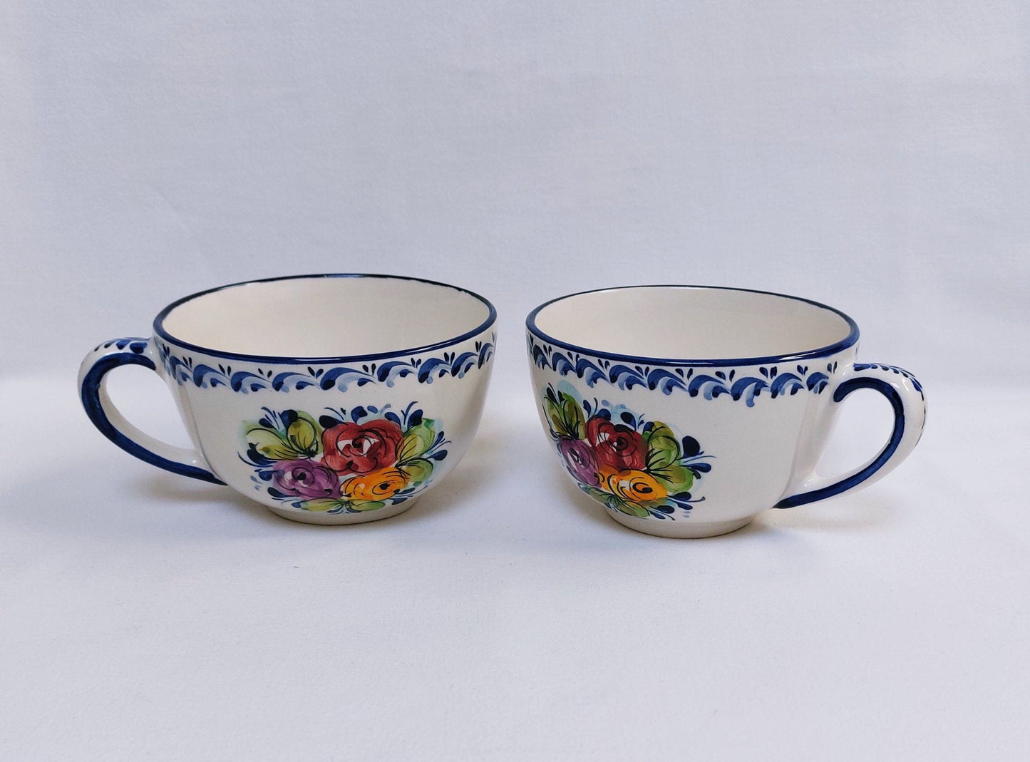 Teapot set| Ceramic Teapot set| Portuguese Ceramic Teapot| Hand Painted Ceramic Teapot| Valentines day gift| Teapot set for two