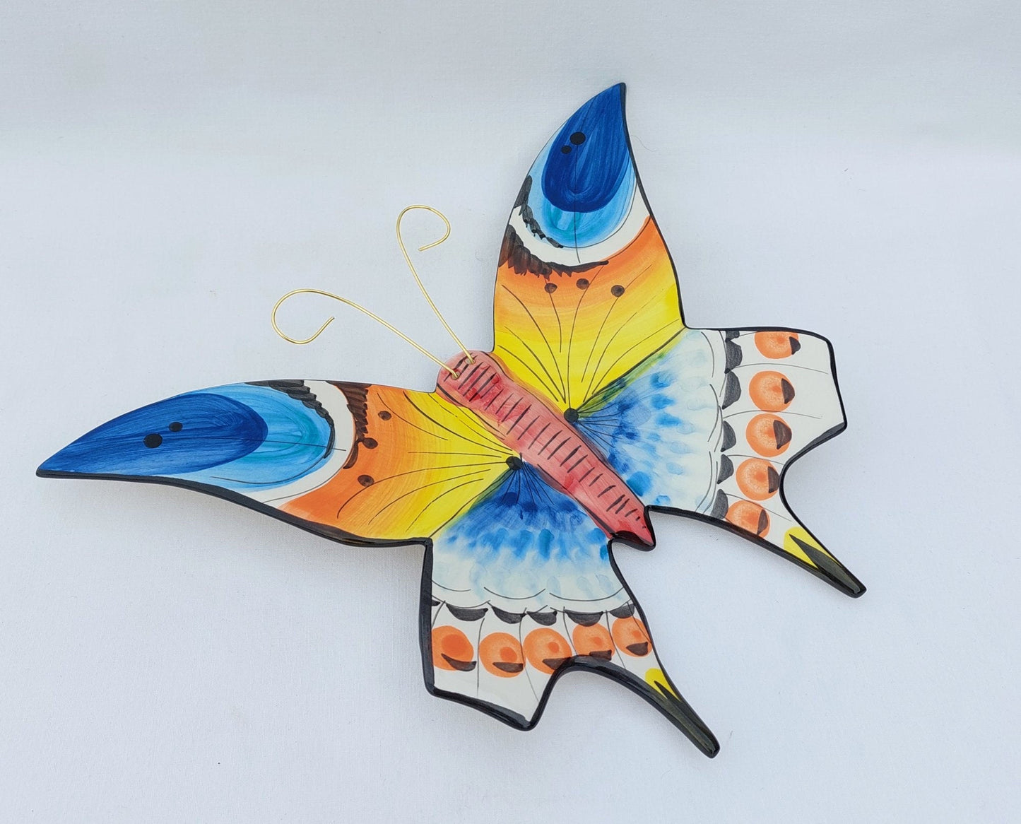 Ceramic Butterfly | Decorative Butterfly | Hand painted ceramic butterfly| Butterfly wall decoration