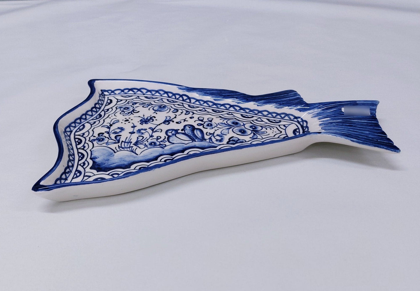 Decorative Tray| Coimbra Ceramics| Serving tray| Fruit tray| Oval ceramic tray| Portuguese hand painted ceramic