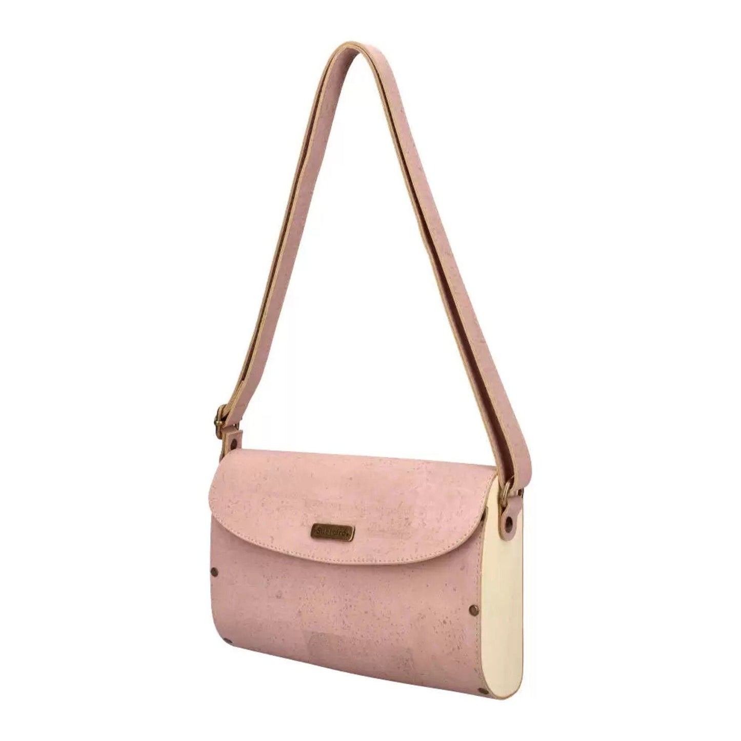 Cork and wood bag. Original gift for her. Genuine cork bag, Portuguese cork bag, Mobile Bag