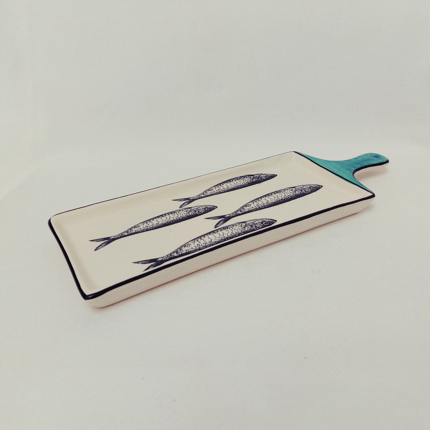 Appetizer Ceramic Tray | Tile Appetizer Table| Serving Tray | Rectangular Tray | Portuguese Dinnerware |