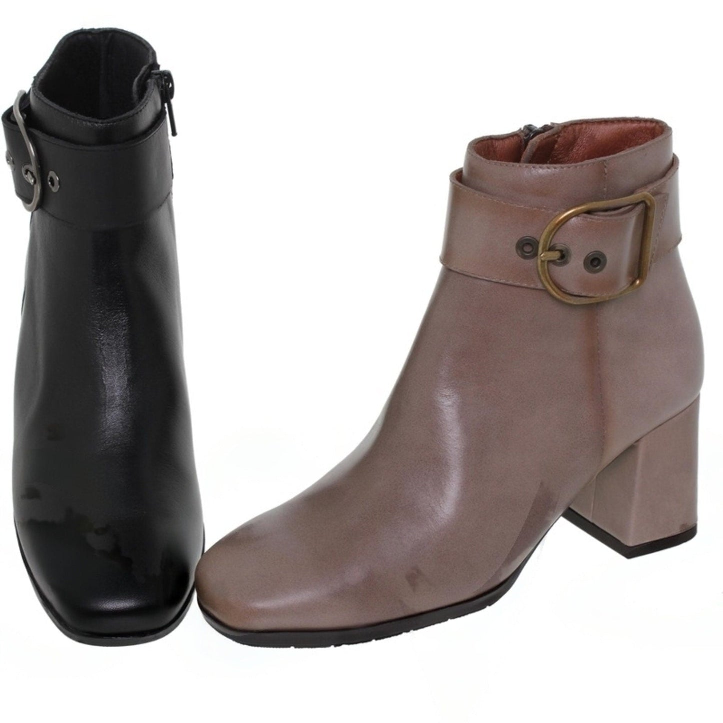Women's ankle boots vintage style , women retro ankle boots, LIMITED EDITION, Elegant Ankle boots with heels, Black Ankle boots for women,