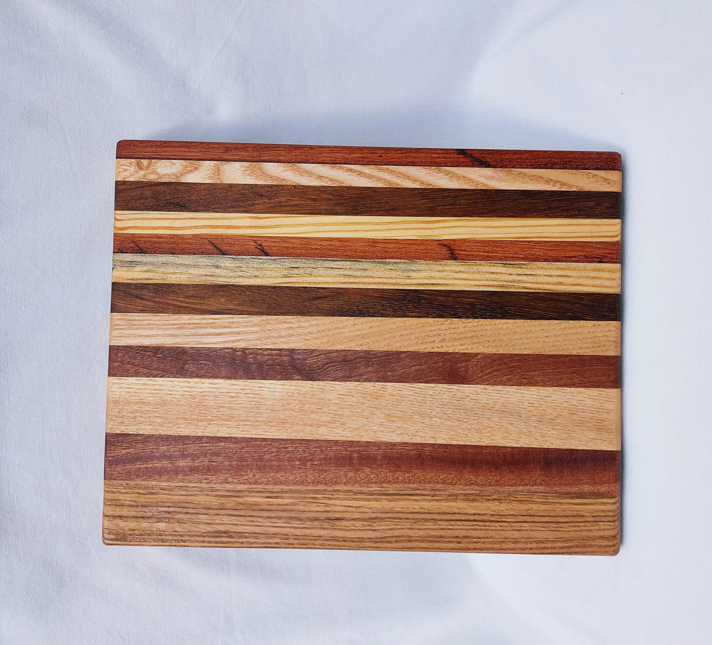 Handmade Wooden Cutting Board: Large Serving Board, Wood Trivet