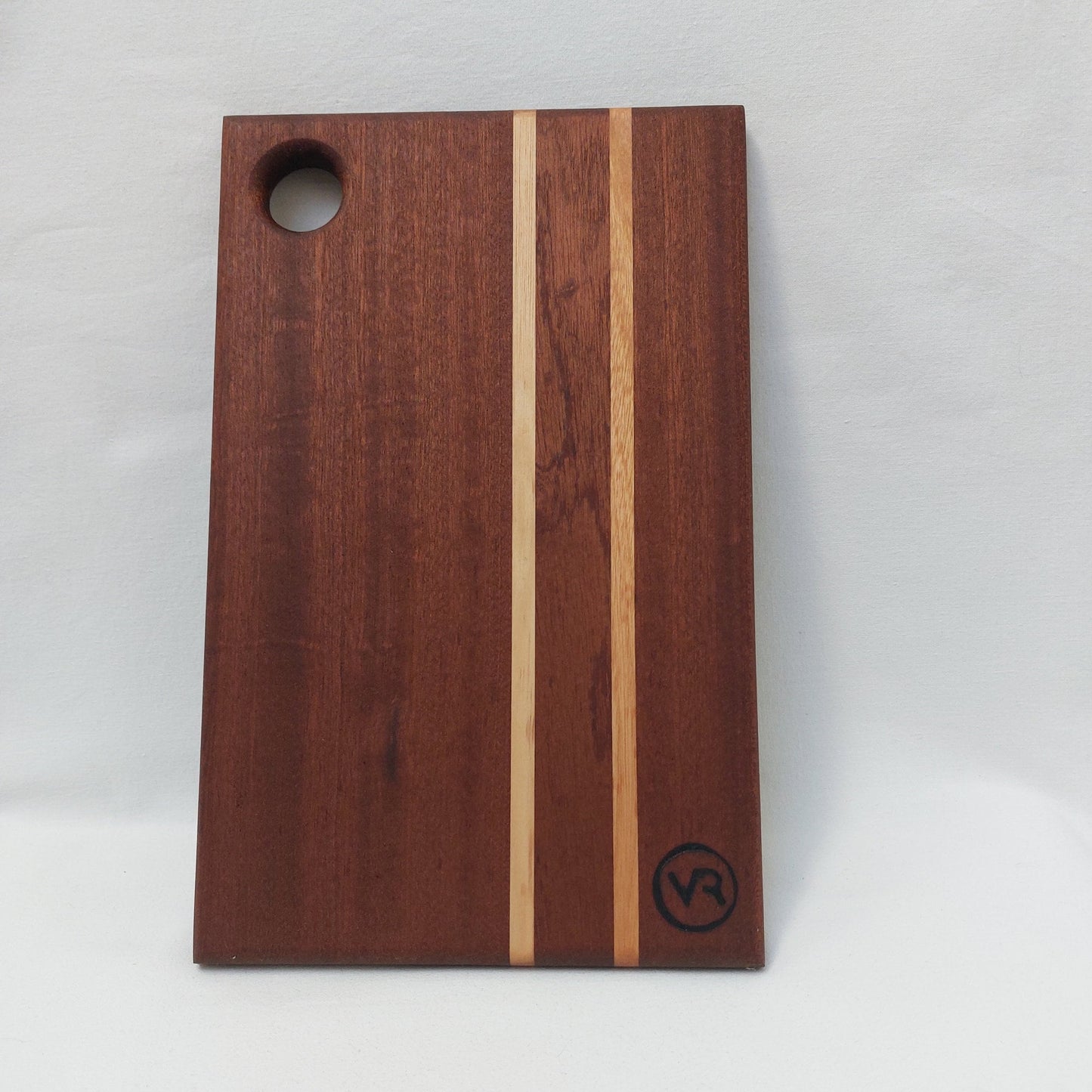 Handmade Solid Wood Cutting Board/Trivet, Beeswax Finish