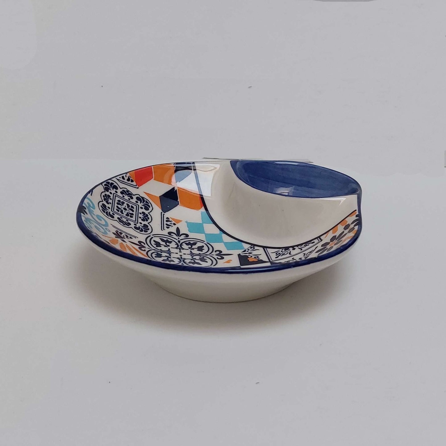 Portuguese olive dish, Spice dish, Ceramic Tile Olive dish, Appetizer dish, Portuguese saucer olive, Portuguese dish for olives and pits