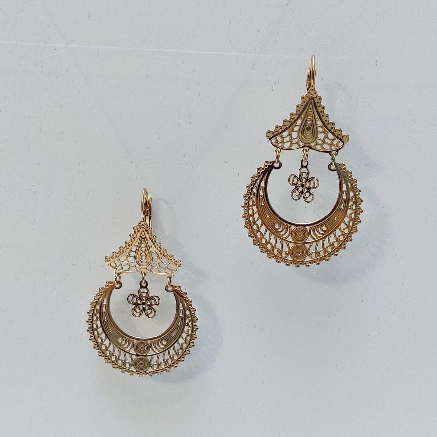 Portuguese Filigree Hand Made Earrings| Stainless steel Earrings| Mother's Day gift| Valentine's Day gifts| Gifts Her