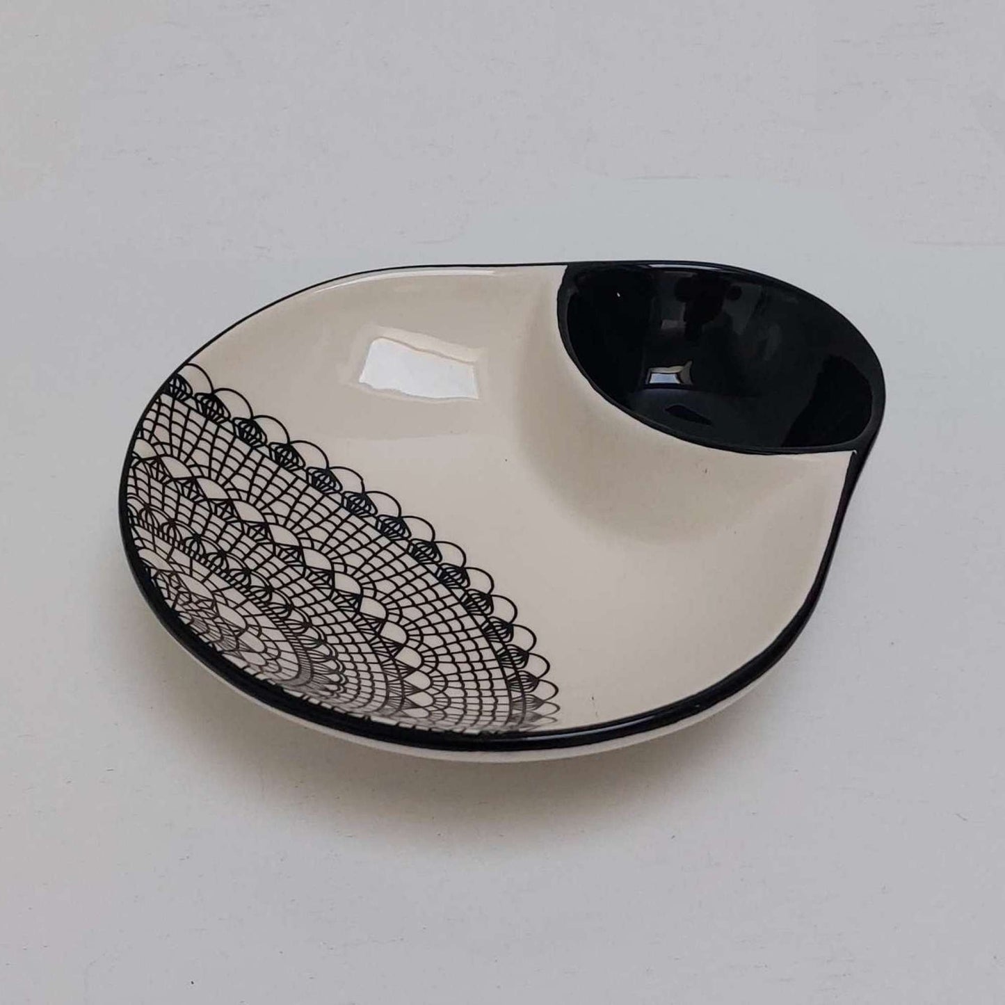 Portuguese olive dish, Spice dish, Ceramic Tile Olive dish, Appetizer dish, Portuguese saucer olive, Portuguese dish for olives and pits