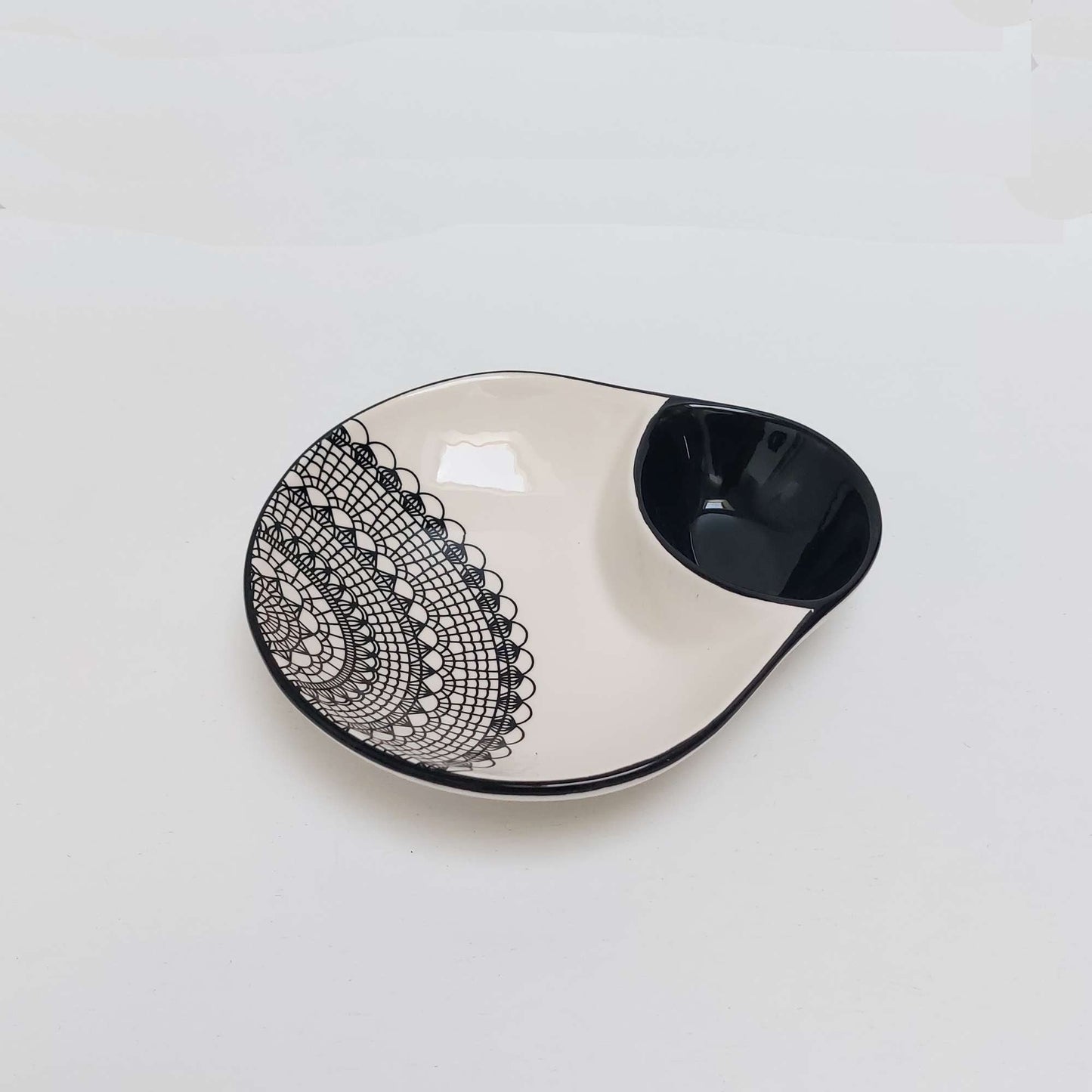 Portuguese olive dish, Spice dish, Ceramic Tile Olive dish, Appetizer dish, Portuguese saucer olive, Portuguese dish for olives and pits