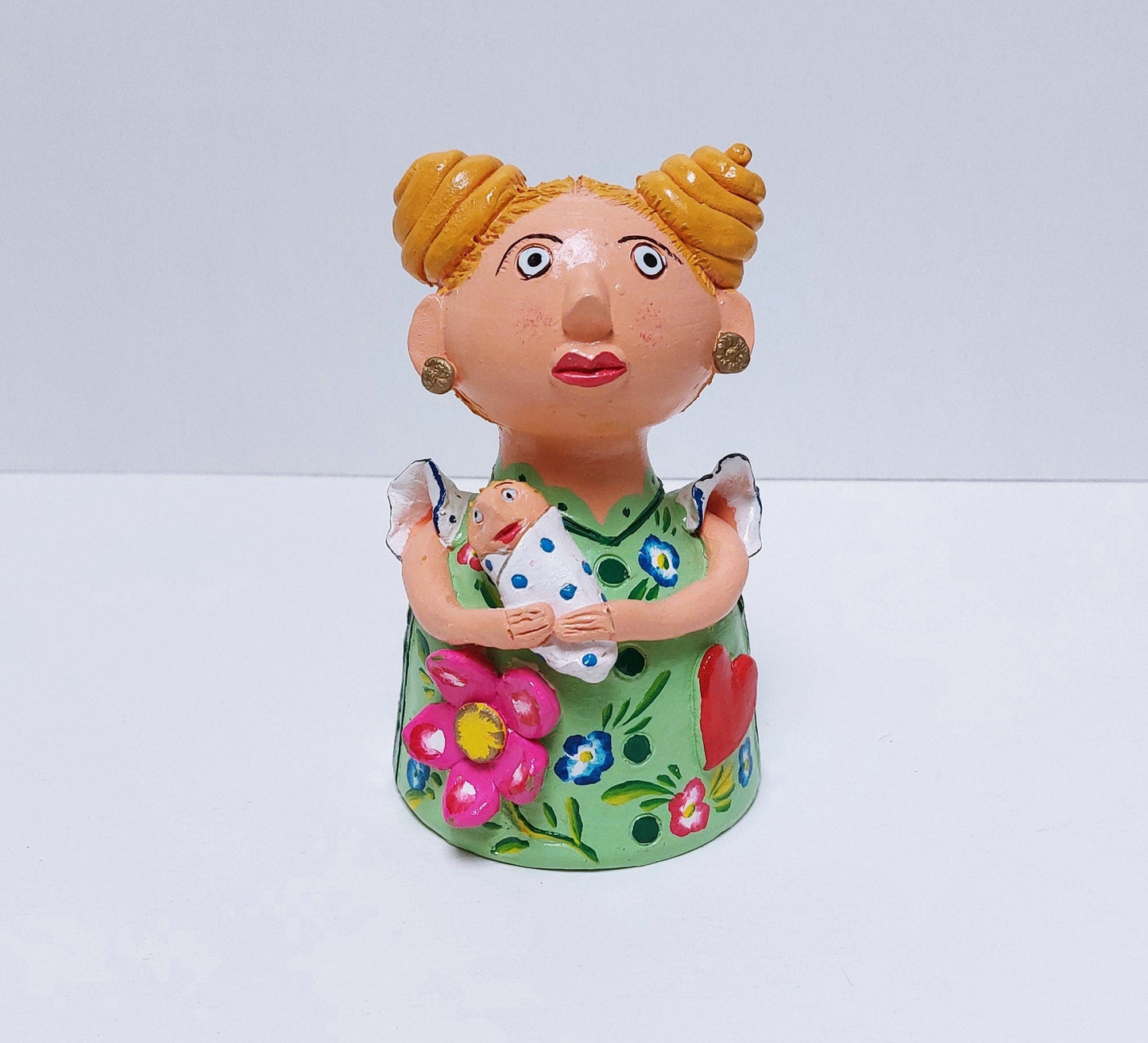 Traditional Portuguese Figure, Original Christmas Gift, Figurado de Barcelos, Decorative Clay Doll, Typical Portuguese Pottery| Unique piece