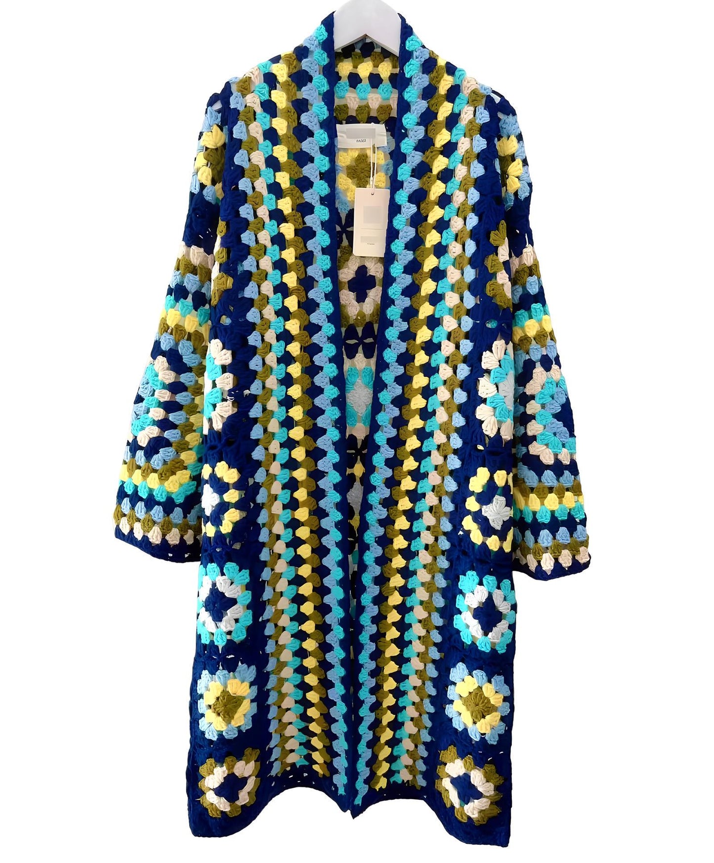 Granny square cardigan, Cotton Crochet Cardigan, Handmade Cardigan, Christmas singular Gifts, Gifts for her