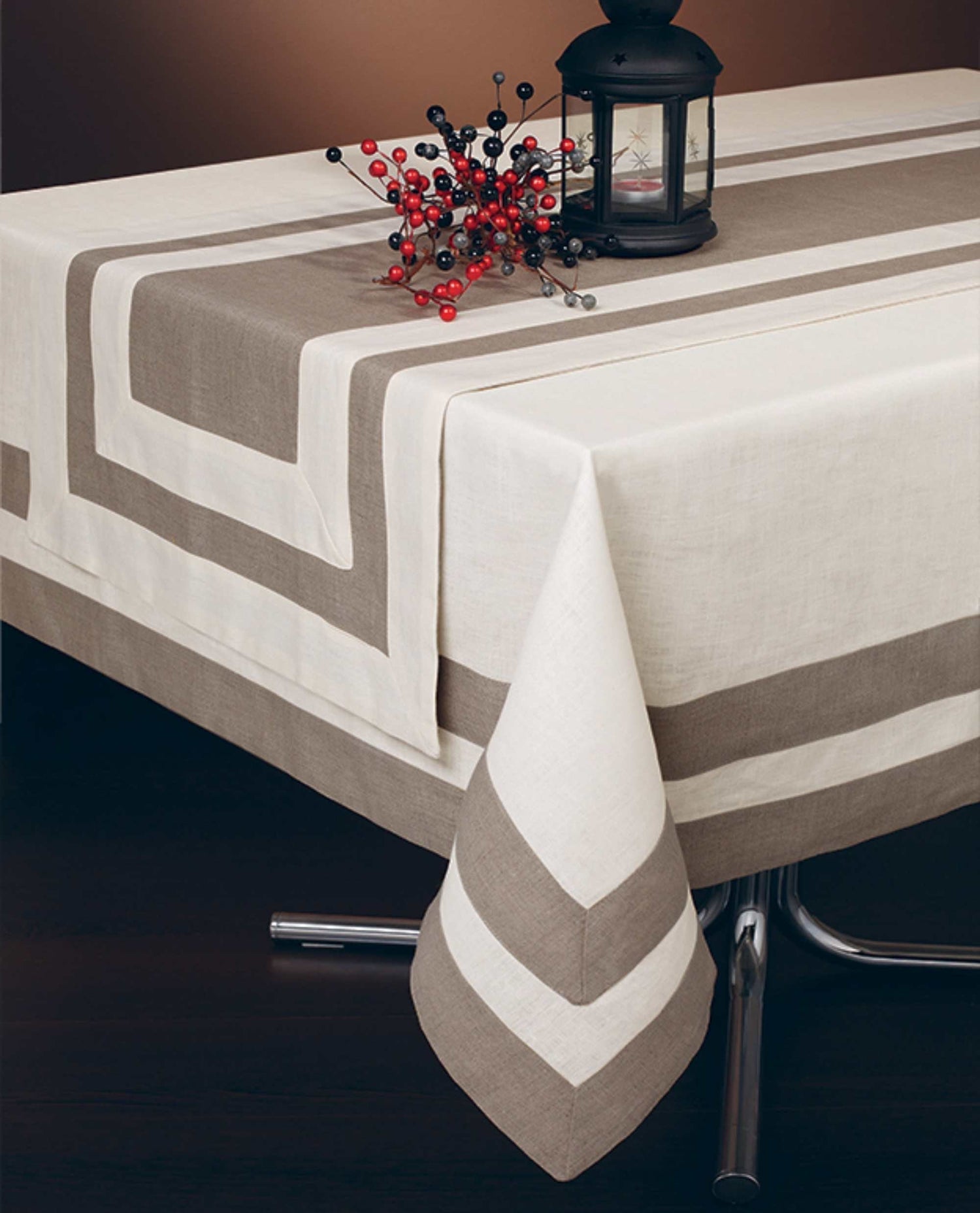 Pure linen tablecloths