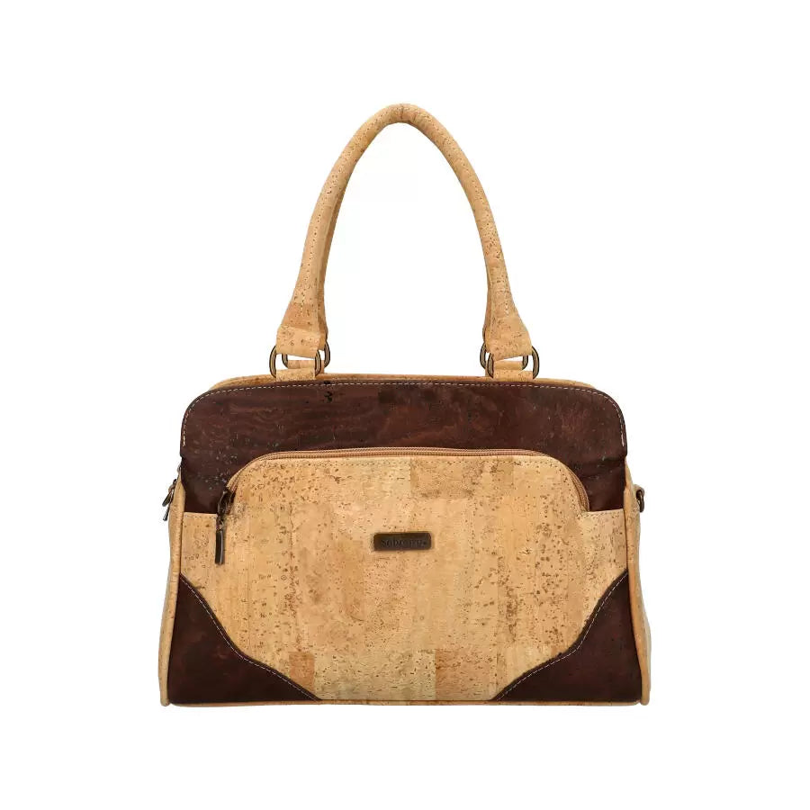 Genuine portuguese traditional cork handbag