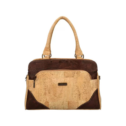 Genuine portuguese traditional cork handbag