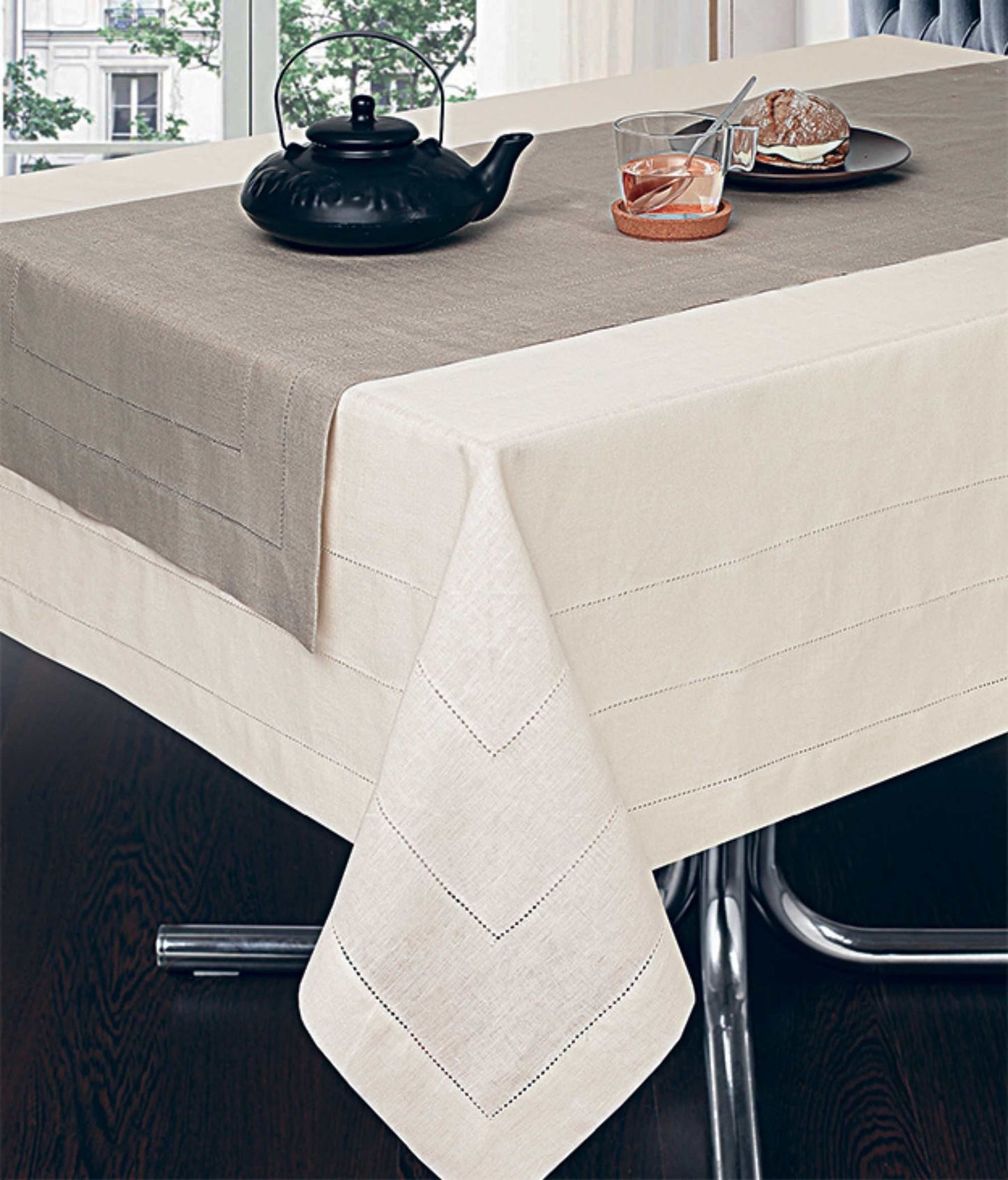 Tablecloth Portuguese Linen, Authentic Linen Tablecloth, Handmade Linen Tablecloth, Typical Portuguese Linen Tablecloth