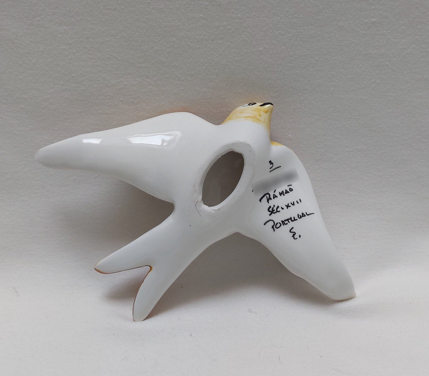 Hand-Painted Portuguese Ceramic Swallow, Wall Decor (20cm)
