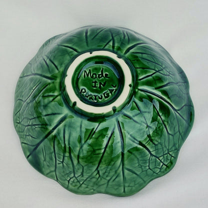 Ceramic Bowls, Bowl Cabbage Leaves, Bowl for Cereal, Bowls Kitchen, Bowls Ceramic, Bowls set, Hand Painted Ceramic Bowls, Portuguese Ceramic