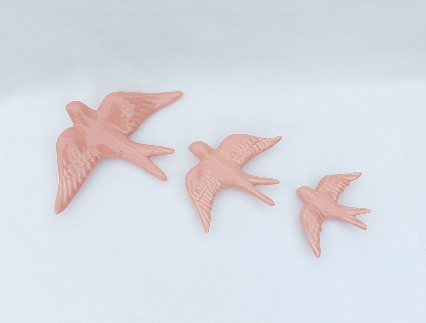 Ceramic Decorative Swallows