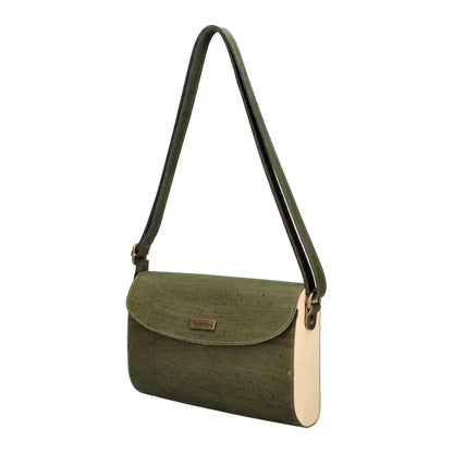 Cork and wood bag. Original gift for her. Genuine cork bag, Portuguese cork bag, Mobile Bag