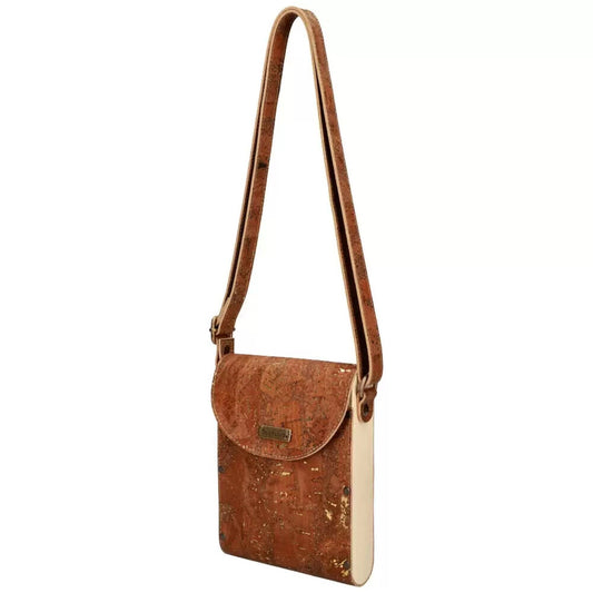 Cork and wood bag. Original gift for her. Genuine cork bag, Portuguese cork bag, Mobile Bag