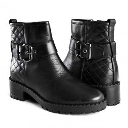 Women's Ankle Boots with Zipper, LIMITED EDITION,  Ankle boots with laces, Women's Black Ankle Boots