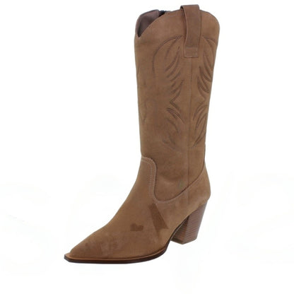 WESTERN WOMEN BOOTS. Cowgirl pure leather boots, boots for her, gift for her, Casual boots for her, Cowboy boots for her