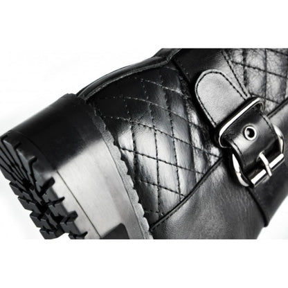 Women's Ankle Boots with Zipper, LIMITED EDITION,  Ankle boots with laces, Women's Black Ankle Boots
