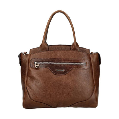 Leather brown handbag, Genuine leather bag, Women's leather bag brown, Women's leather bag