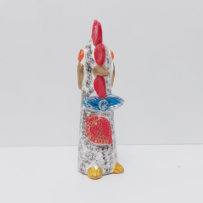 Hand Painted Ceramic Barcelos Rooster - Portuguese Folk Art Decor