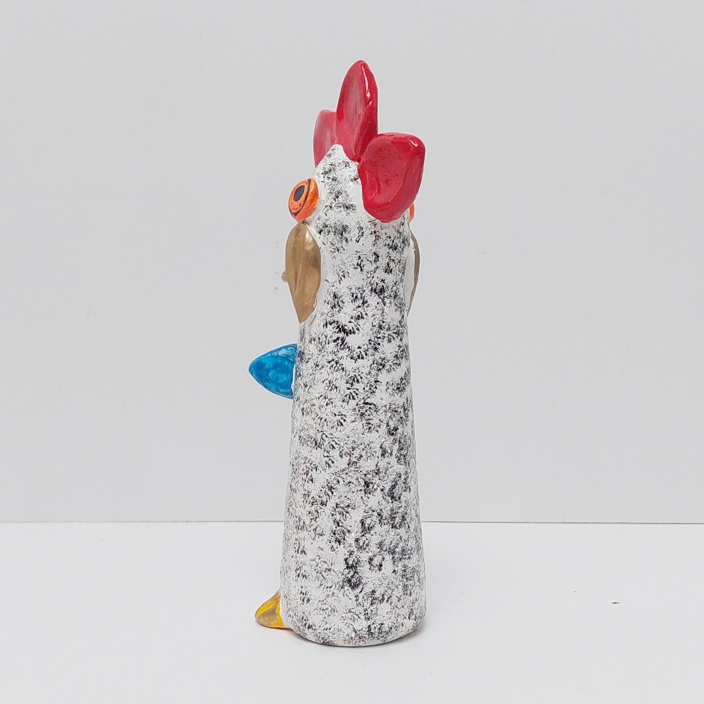 Hand Painted Ceramic Barcelos Rooster - Portuguese Folk Art Decor