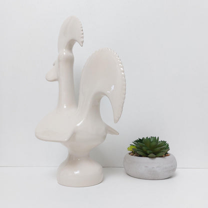 Portuguese Barcelos Rooster, Hand Painted Ceramic Souvenir