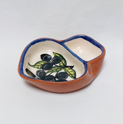 Portuguese Olive Dish, Appetizer Serving Plate