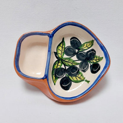 Portuguese Olive Dish, Appetizer Serving Plate
