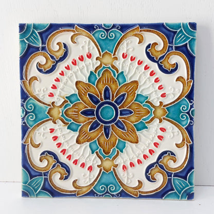 Portuguese Ceramic Tiles, Tiles Wall Art, Ceramic Tiles Hand Painted, Gifts for Christmas, Portuguese Art, Portuguese Art Azulejos, Ceramics