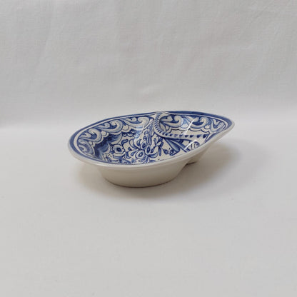 Portuguese Ceramic Olive Dish, Coimbra Design, Appetizer Plate