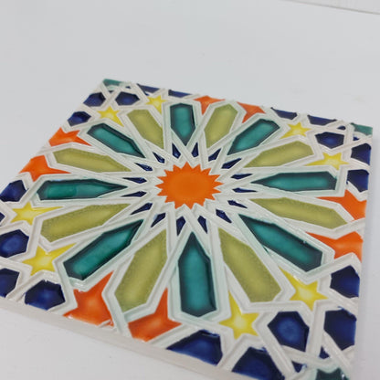 Portuguese Ceramic Tiles, Wall Art, Ceramic Tiles Hand Painted, Gifts for Christmas, Portuguese Art, Ceramics, Decorative Ceramic Tile