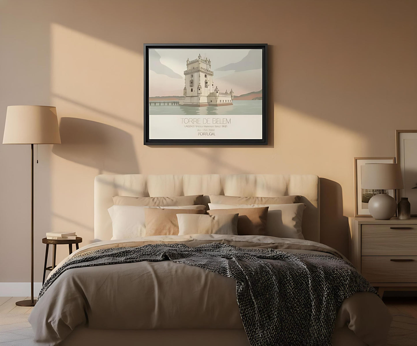 Belem Tower Portugal Art Print, UNESCO World Heritage Canvas