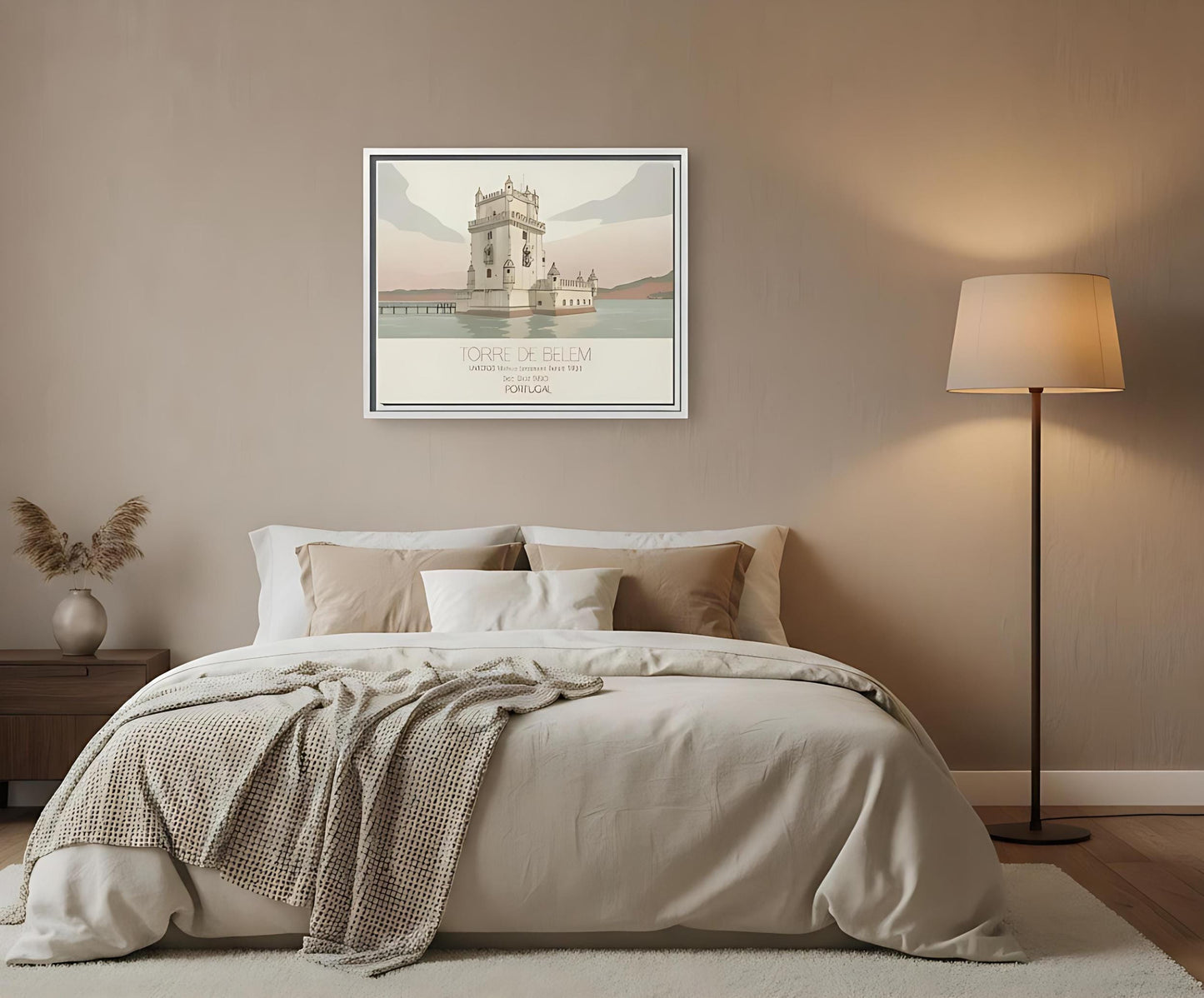 Belem Tower Portugal Art Print, UNESCO World Heritage Canvas