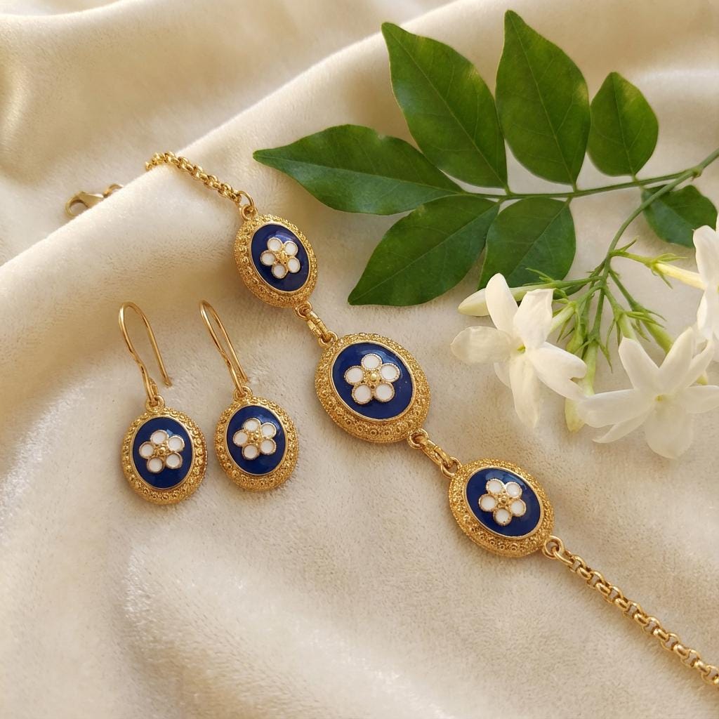 Portuguese Jewelry Caramujo/Bijoux Portugais/Portuguese Bracelet/ Earrings/ Mother's Day gift/ Valentine's Day gifts/ Christmas Gifts Her